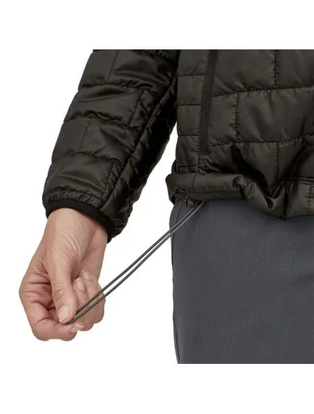 PATAGONIA Chaqueta Nano Puff Hoody Mujer Black
