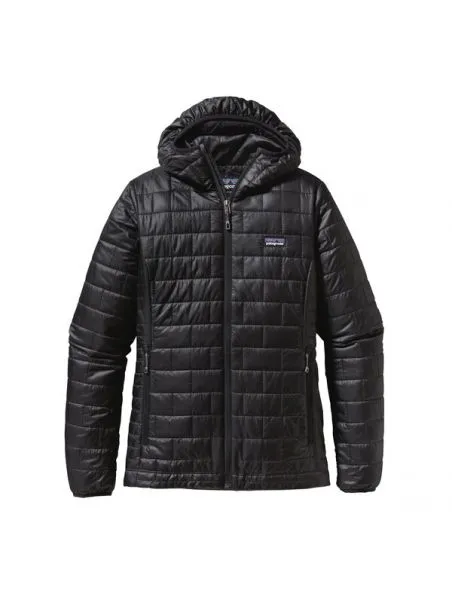 PATAGONIA Chaqueta Nano Puff Hoody Mujer Black