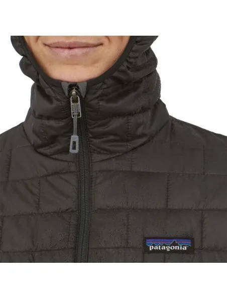 PATAGONIA Chaqueta Nano Puff Hoody Mujer Black
